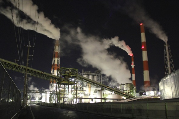 （写真）大竹 工場夜景見どころスポットその1