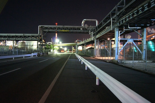 (写真)大竹工場夜景見どころスポット3