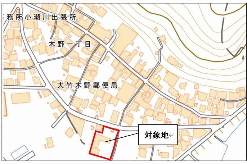 位置図（近景）