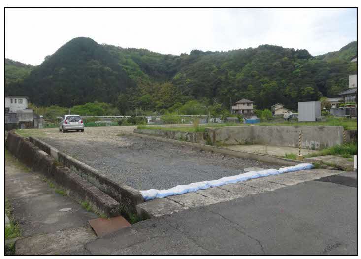 現況写真1（市道側から撮影）