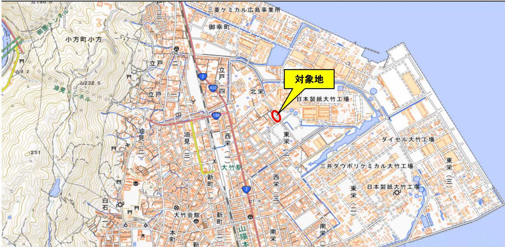 位置図（遠景）
