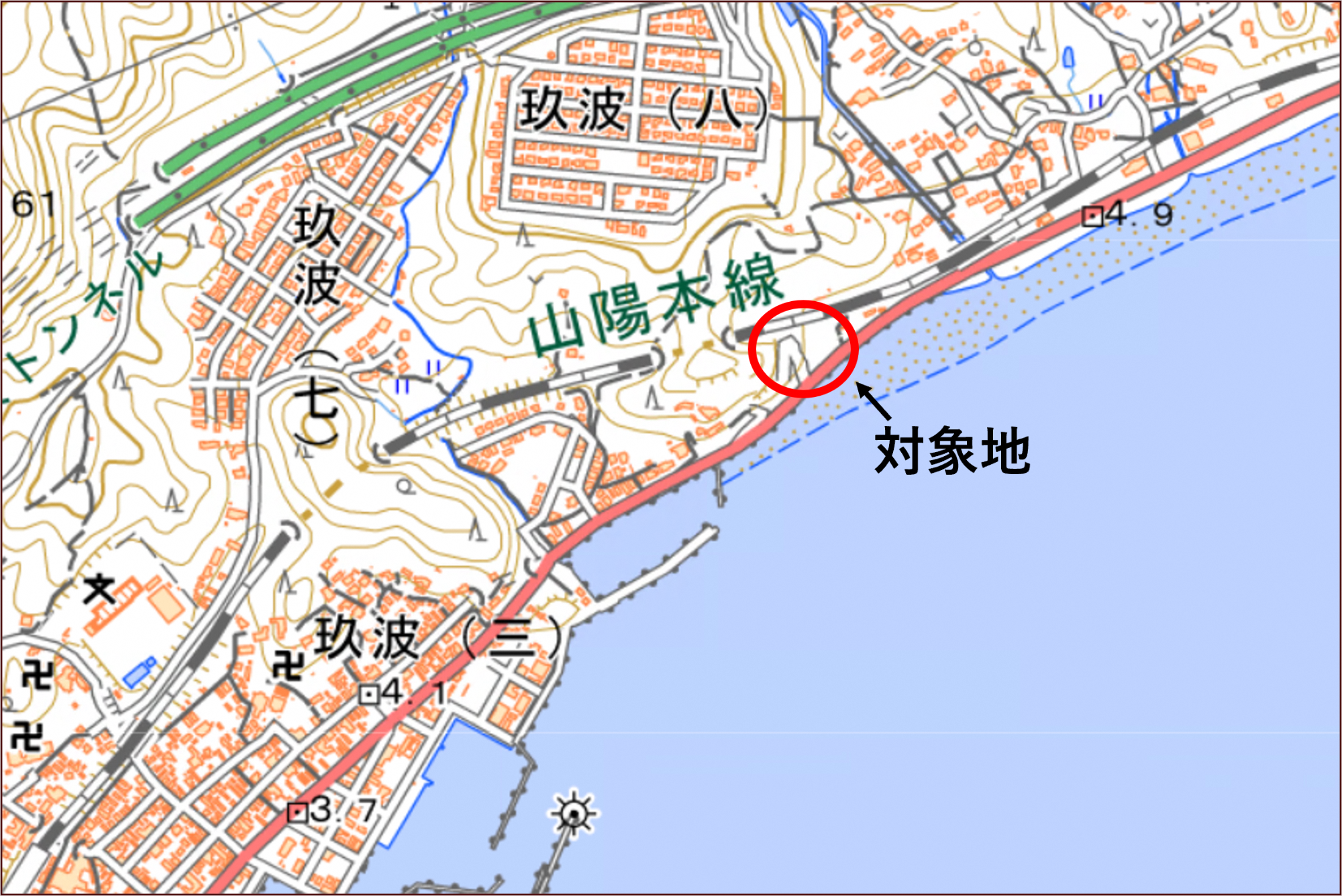 位置図（遠景）