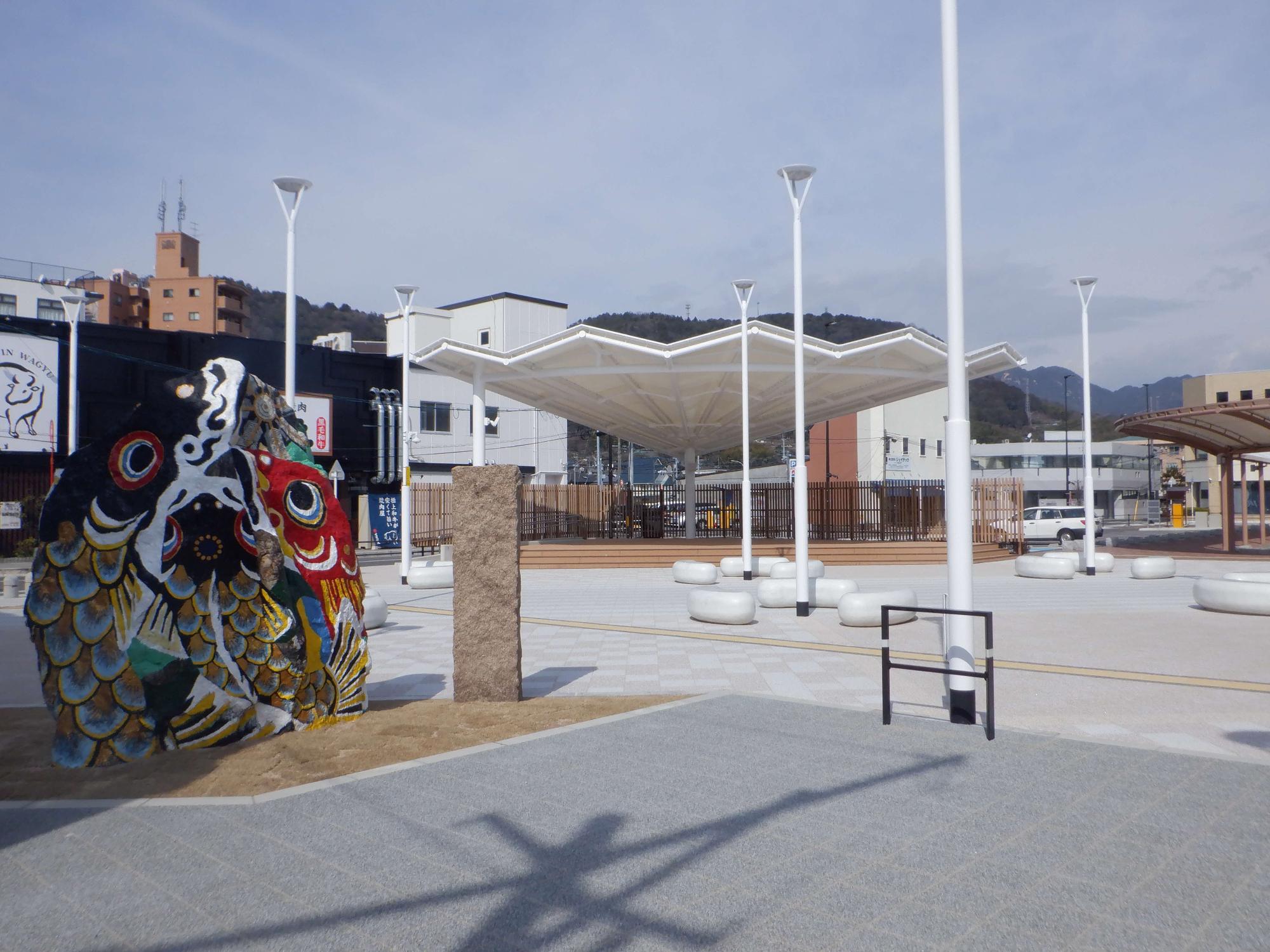 大竹駅前交流広場画像