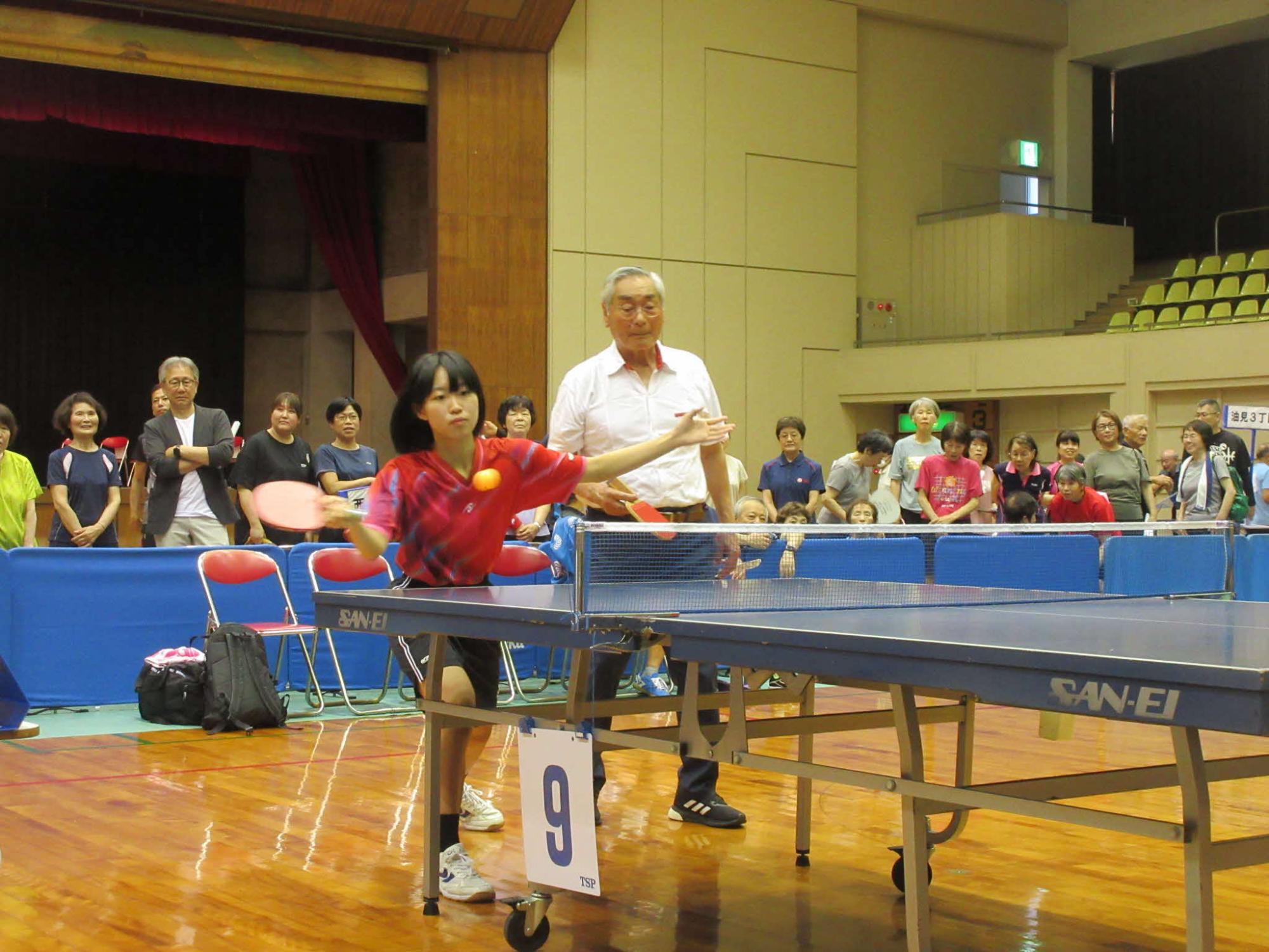 R7ラージボール卓球大会4