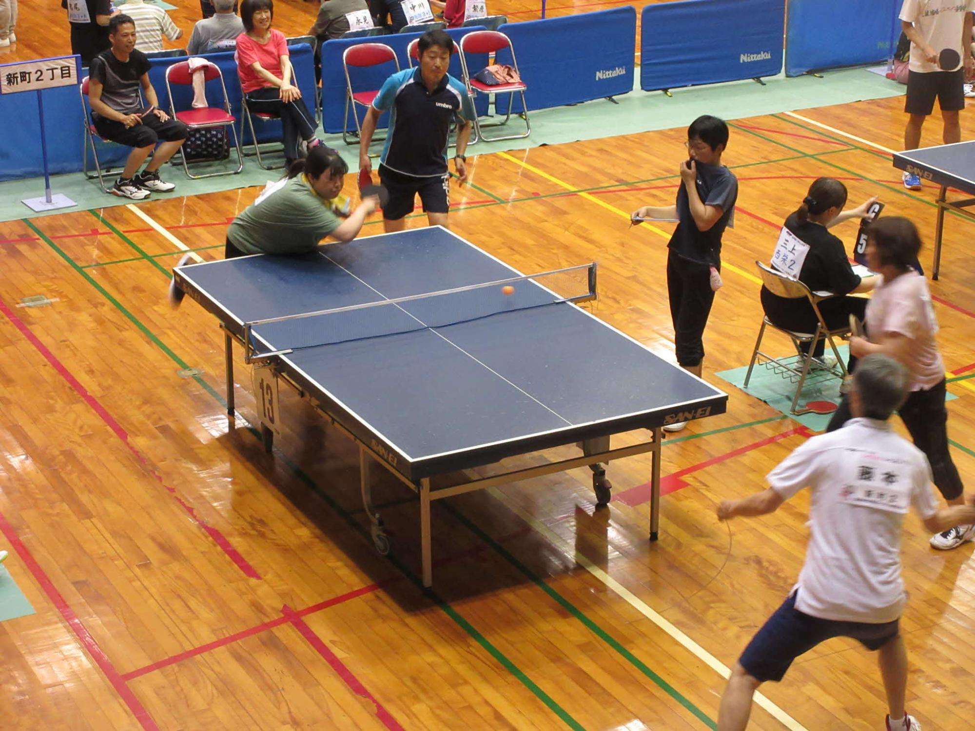 R7ラージボール卓球大会6