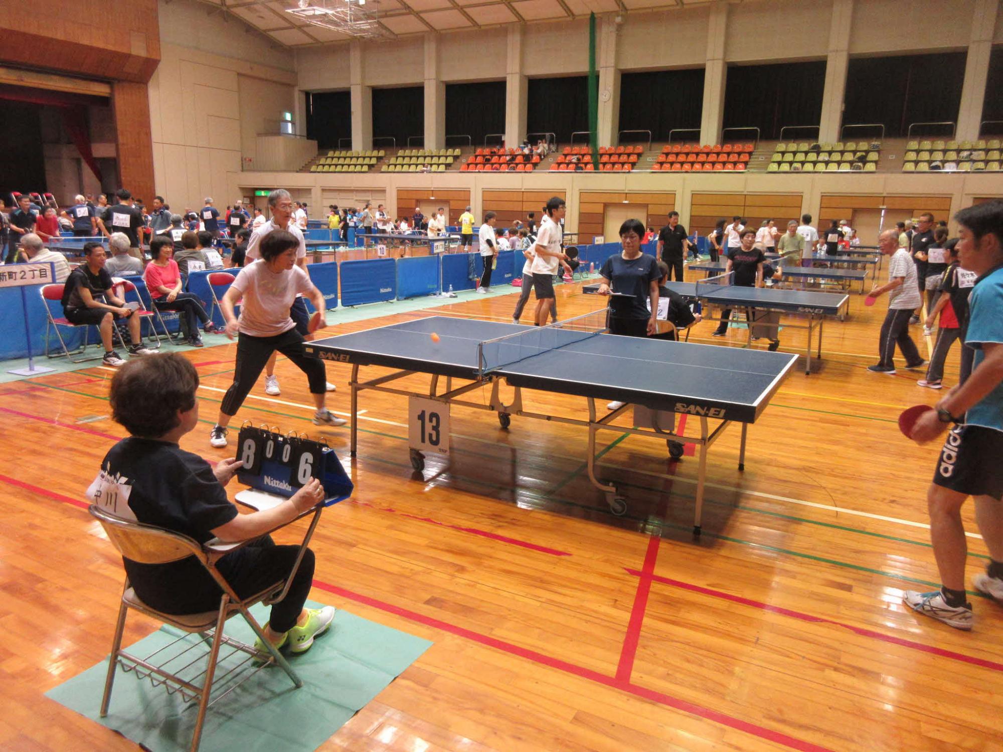 R7ラージボール卓球大会7