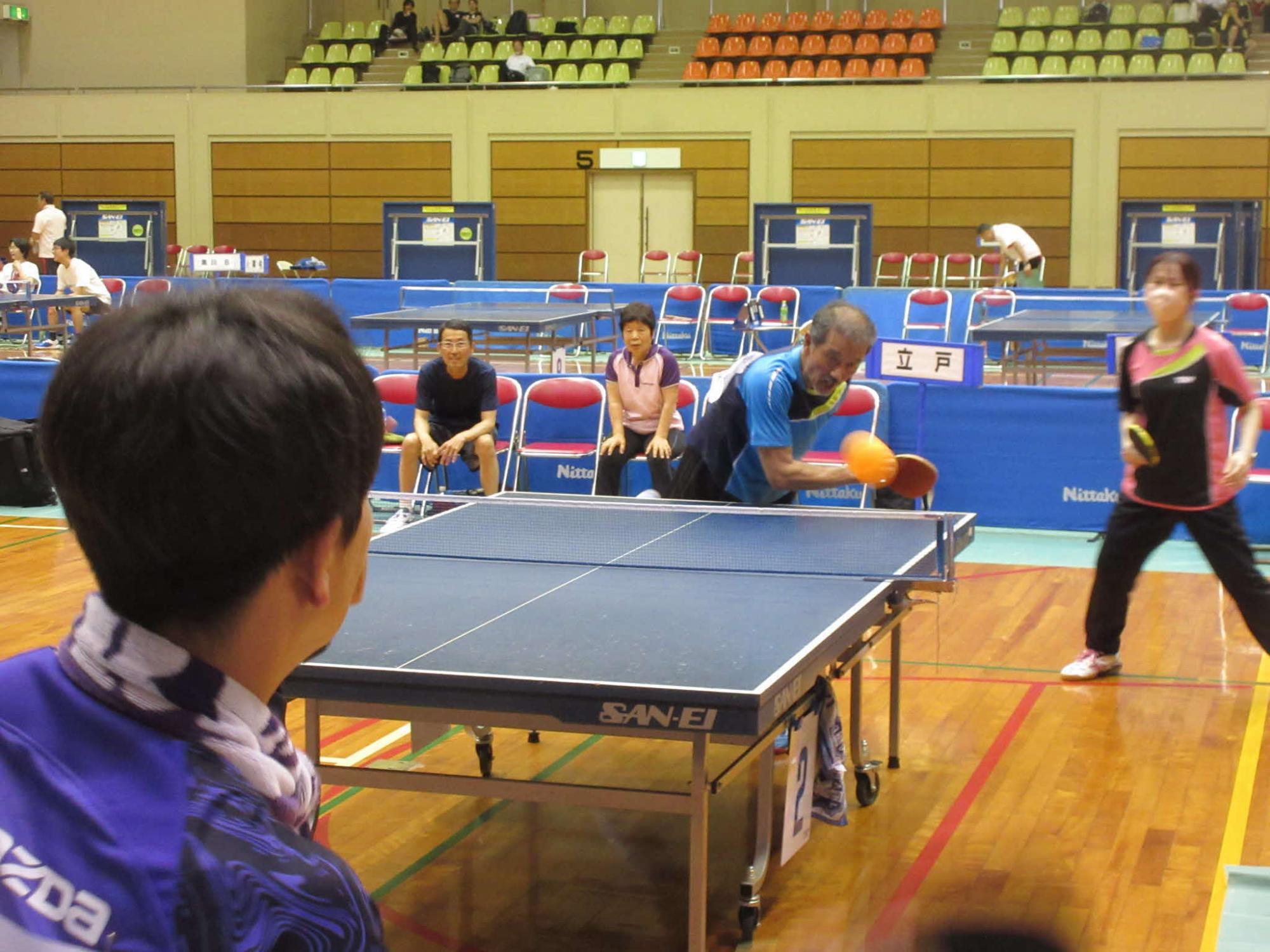 R7ラージボール卓球大会8