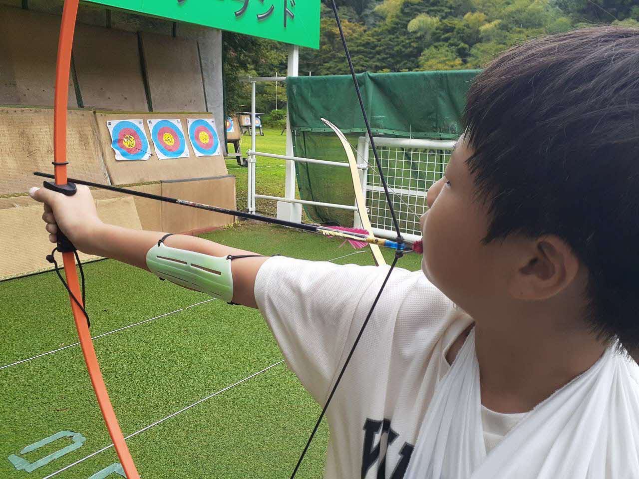 パラアーチェリー体験