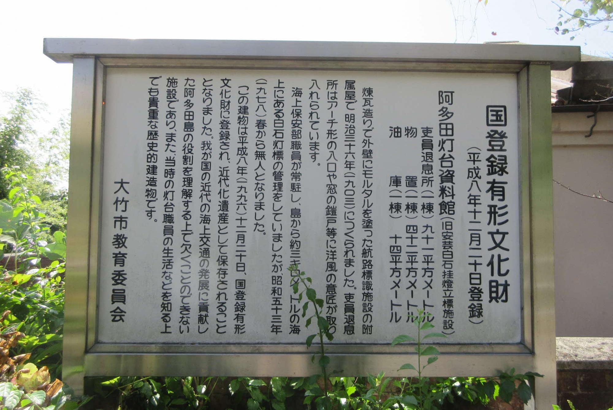 看板（国登録有形文化財）