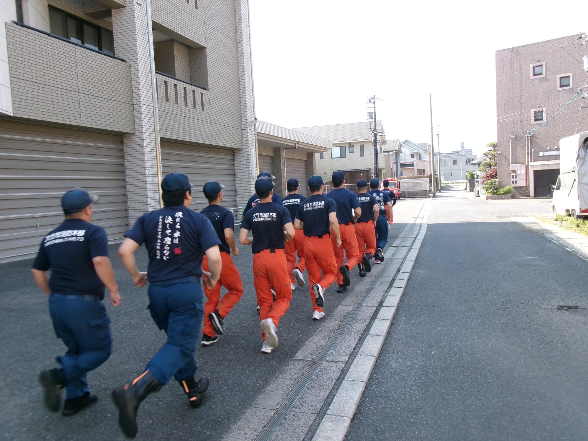 ウォーミングアップの写真