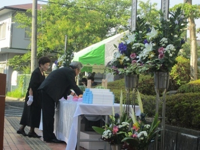 第36回原爆死没者追悼・平和記念式典の様子