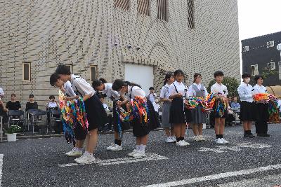 平和祈念式典写真献花