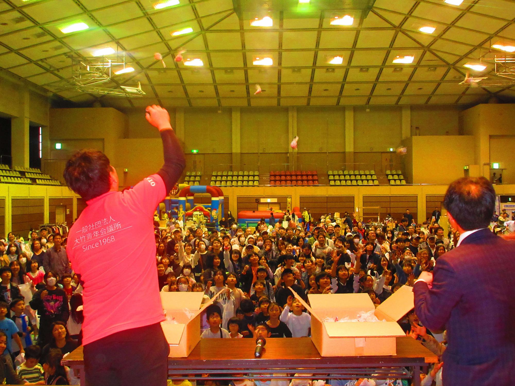 もちまきの様子