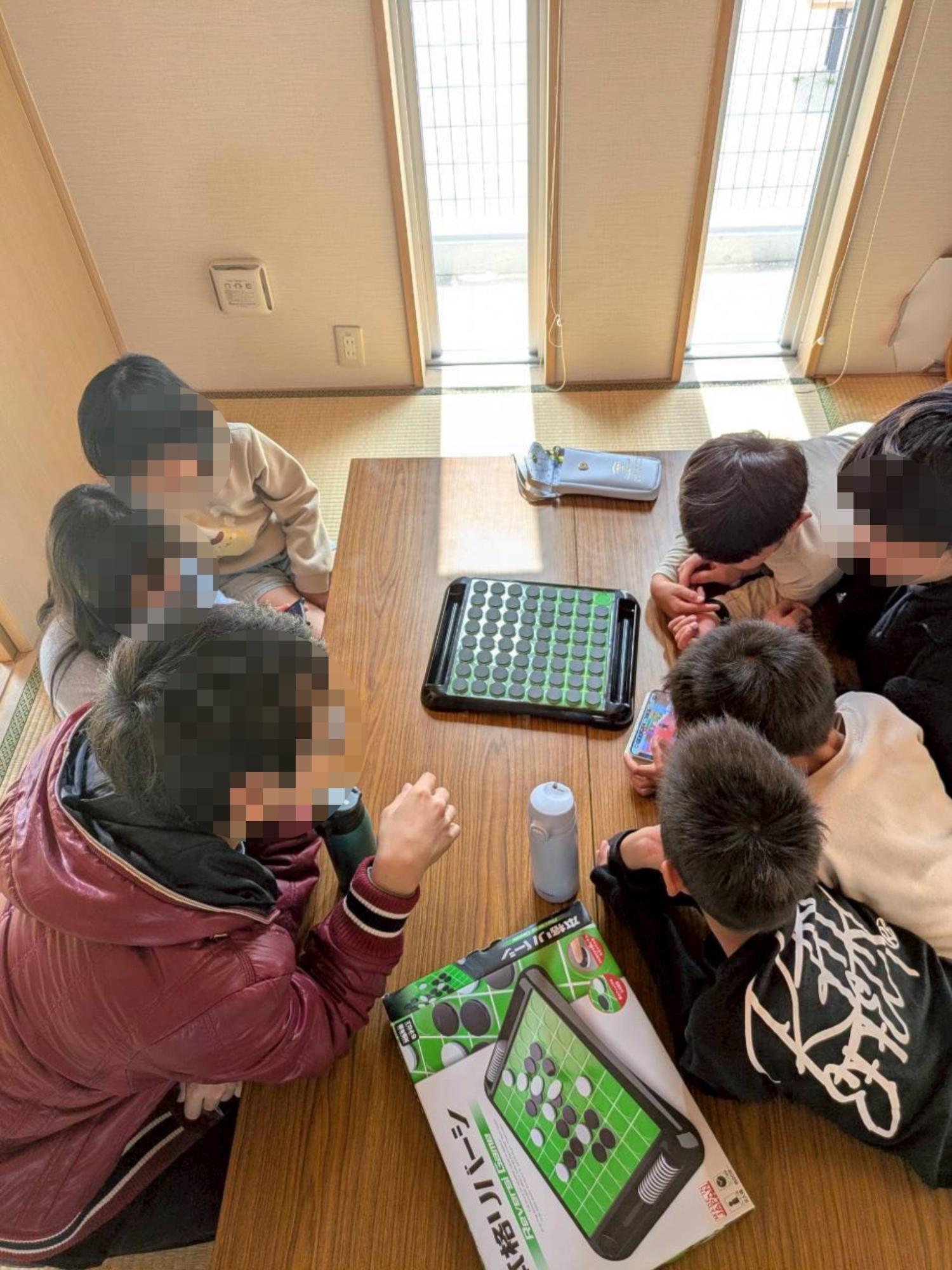 子どもの居場所実施中の写真
