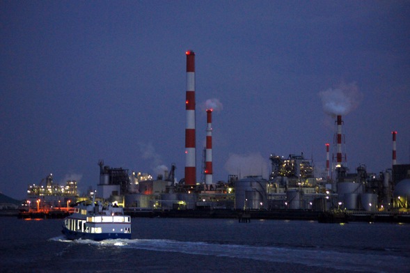 （写真）大竹 工場夜景見どころスポットその2