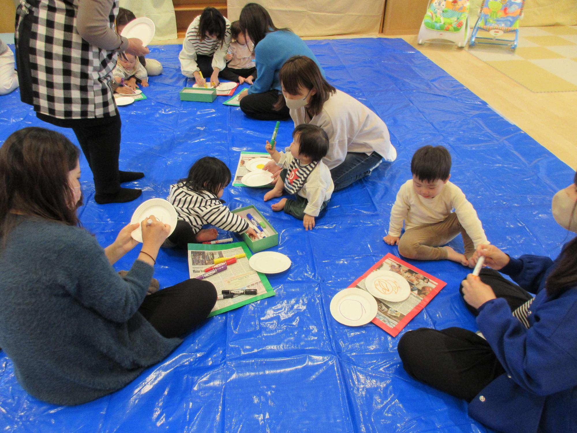 子育て講座での制作